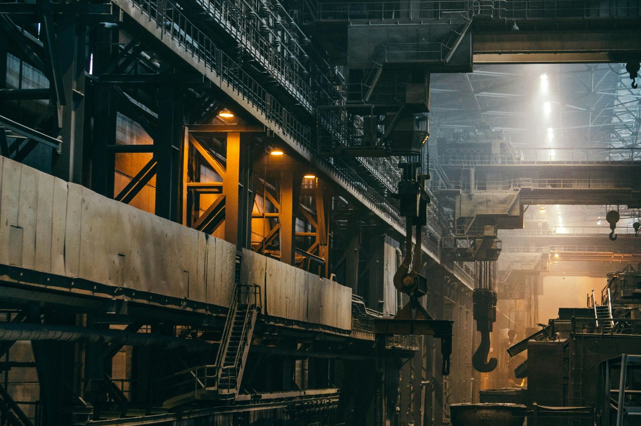 Industrielle Fertigungshalle